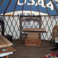 My sewing yurt.