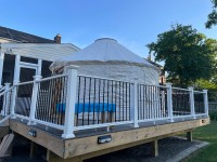 Used 14′ Yurt from Camping Yurts