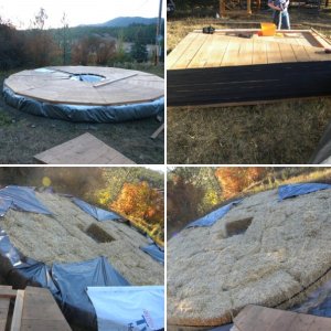 Strawbale Platform