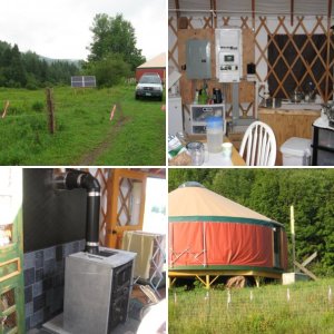 Karl and Jenny's 30 ft White Mountain Yurt