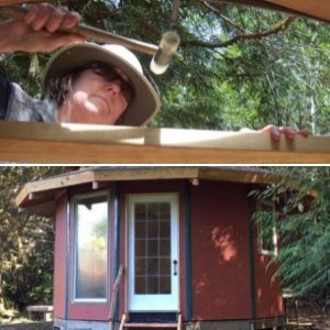 Wood-framed Panelized Yurt