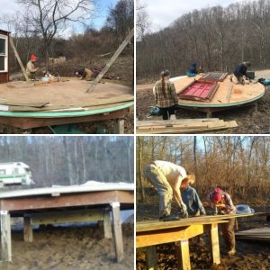 Yurt Raising