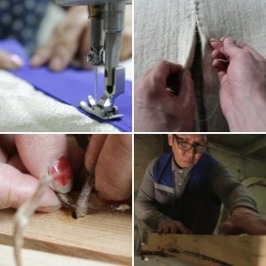 Making Yurts in Mongolia