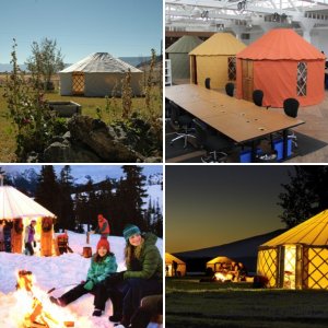 Some of my yurts