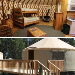 Thousand Trails Rental Yurt