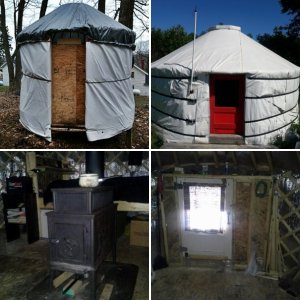 My 16' Home Scratch Build Yurt
