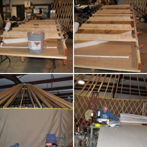 Making The Yurt