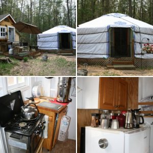 Yurt in Lone Wolf Forest