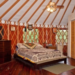 Krepps yurt bedroom