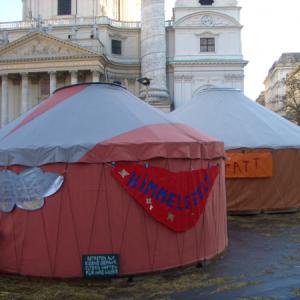 our yurts in Vienna