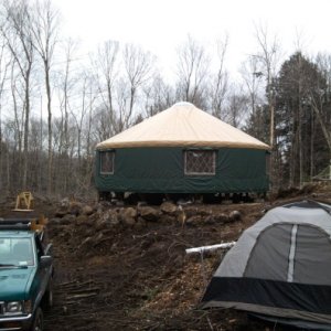 Yurt finished!