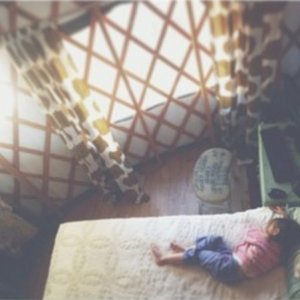 Bedroom view from loft railing