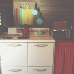 Kitchen cooking area