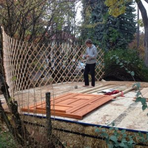 Lattice being setup.