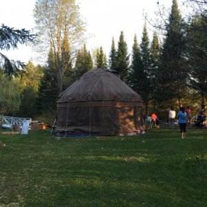 Kazakh Yurt near Ottawa