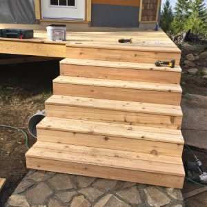 steps finished