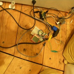 Chest Fridge--Wiring control mess (it's better now)