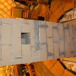 Left side with cleanout port.