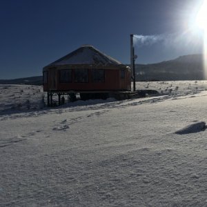 Colorado yurt
