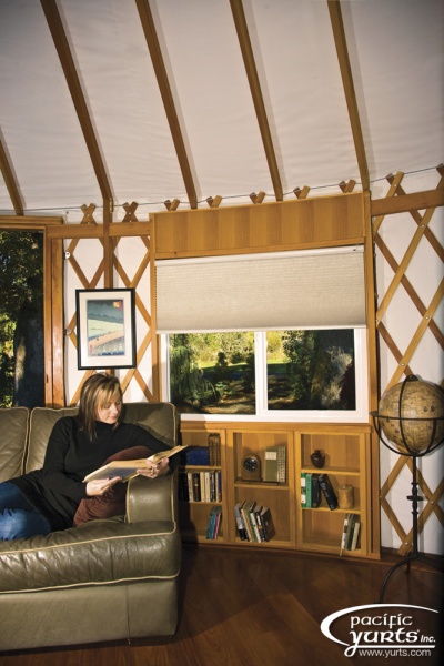 24' yurt in Oregon