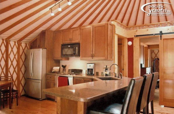 30' yurt in North Carolina