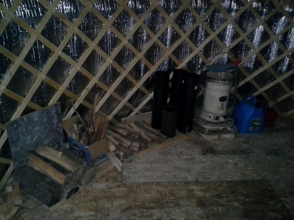 Backup heater and wood pile. (I crack the door 1 inch and have two CO detectors).