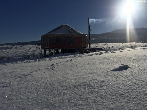 Colorado yurt