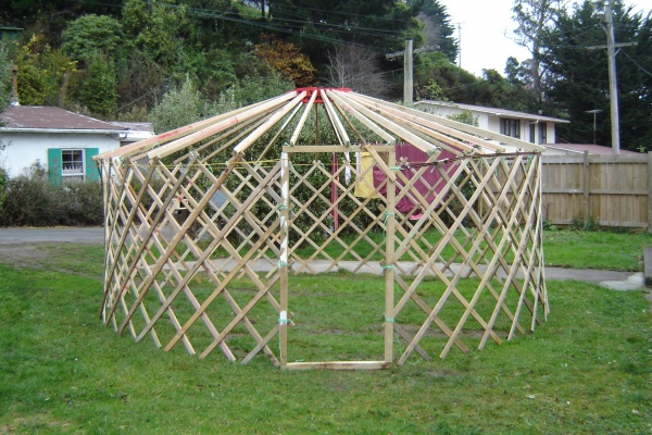 First yurt build (10)