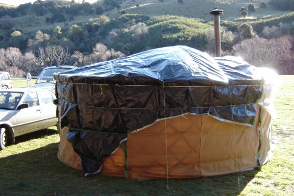First yurt build (13)