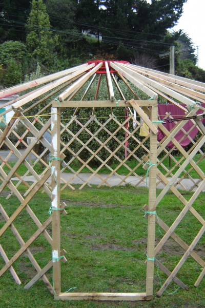 First yurt build (9)