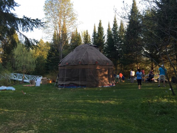 Kazakh Yurt near Ottawa