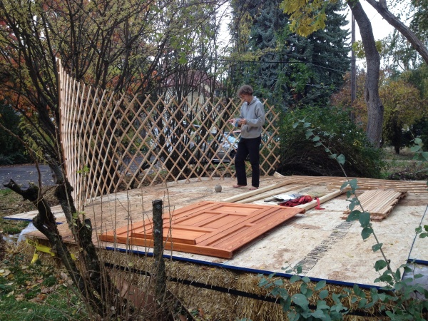 Lattice being setup.