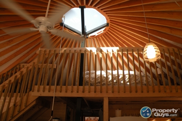 Loft around central column