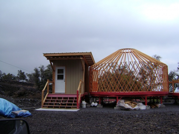 May yurt framed