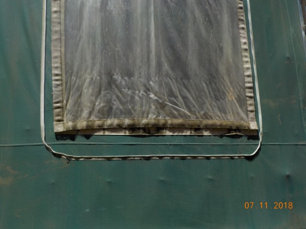 Mold on outside of window