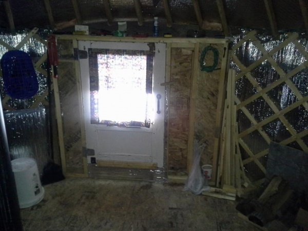 My door, recycled.