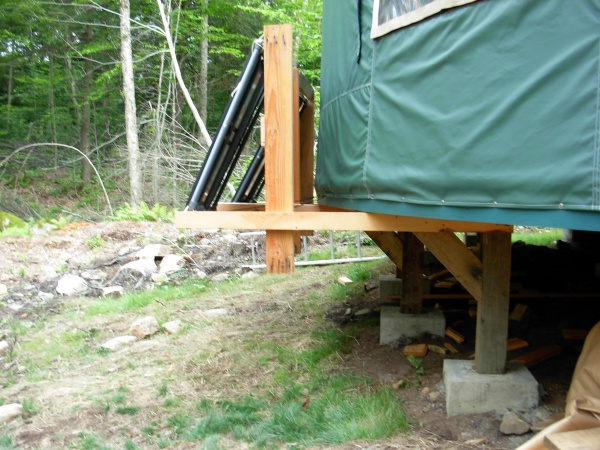 New solar panel frame
