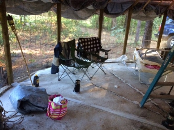 north side interior yurt