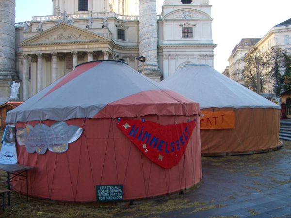 our yurts in Vienna