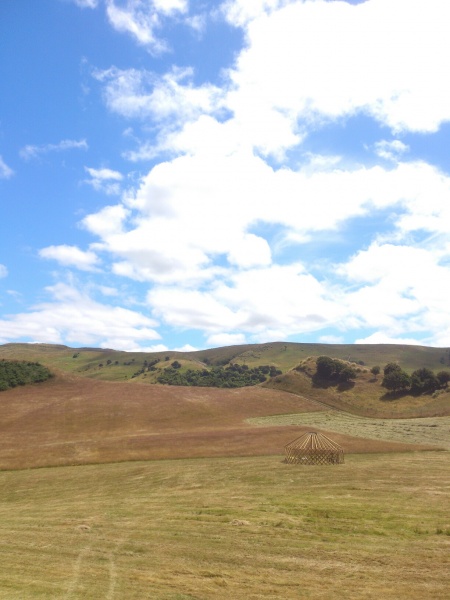 South Island of New Zealand, near Dunedin. I'm living here full-time on a farmer's hay-field. 2