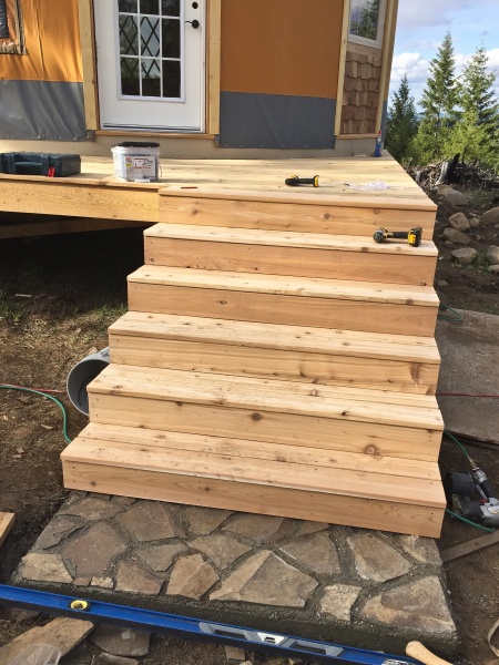 steps finished
