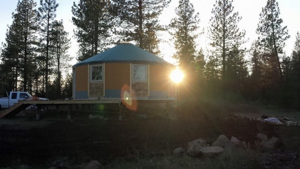 sun down on a long day