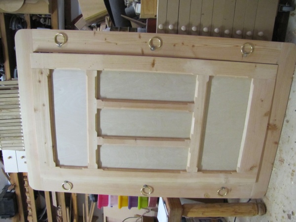 The door (khaaiga) ready for varnish