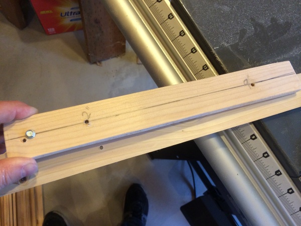 Used the jig to drill all the holes.