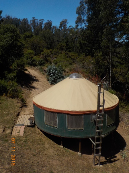 View from deck