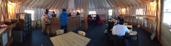 Willow Creek Yurt at Red Lodge Ski Area.