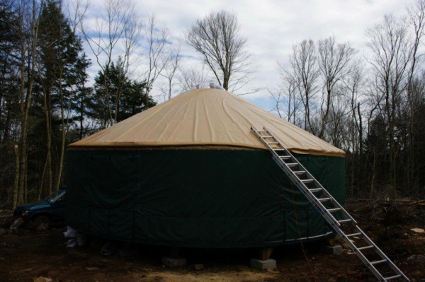 Yurt dome.