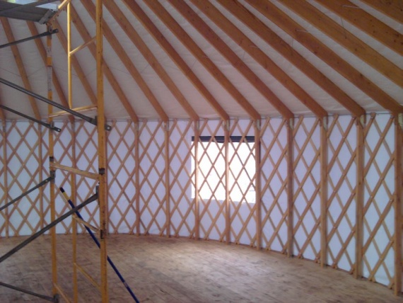 Yurt finished!