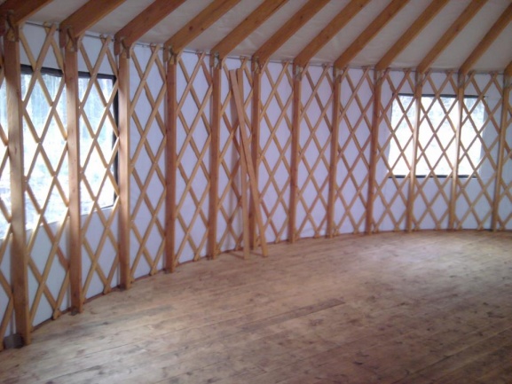Yurt finished!