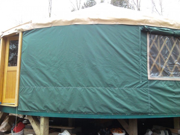 Yurt finished!